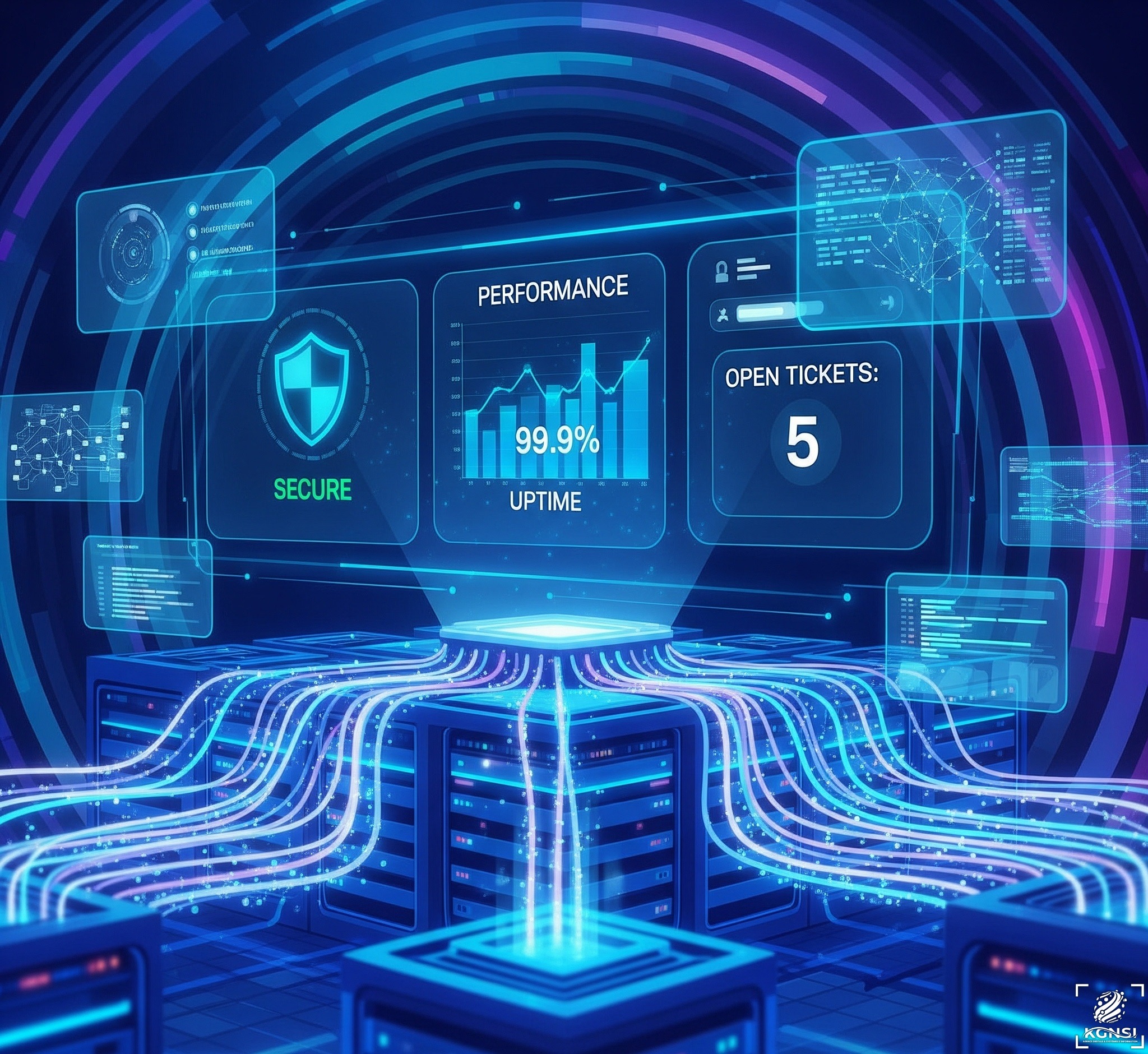 Infogérance et maintenance - Gestion complète du parc informatique