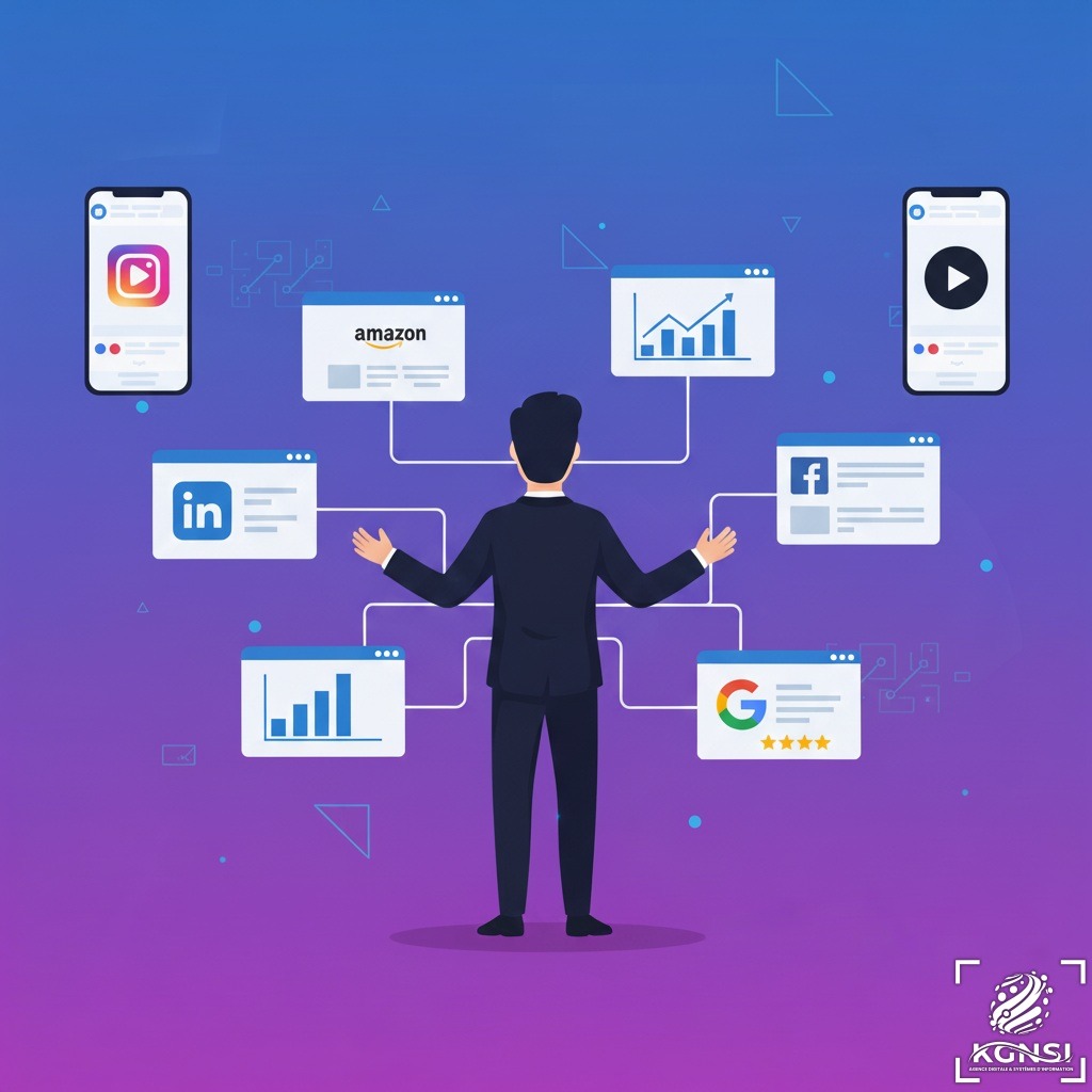 Gestion des réseaux sociaux et optimisation des ventes marketplaces